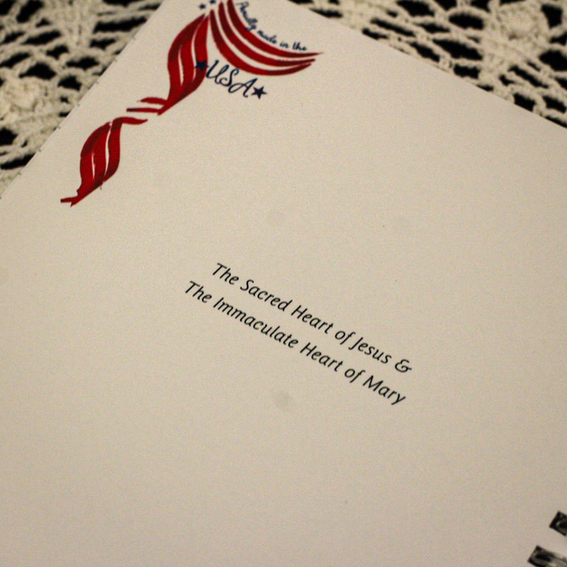 Sacred Heart/Immaculate Heart Writing Journal