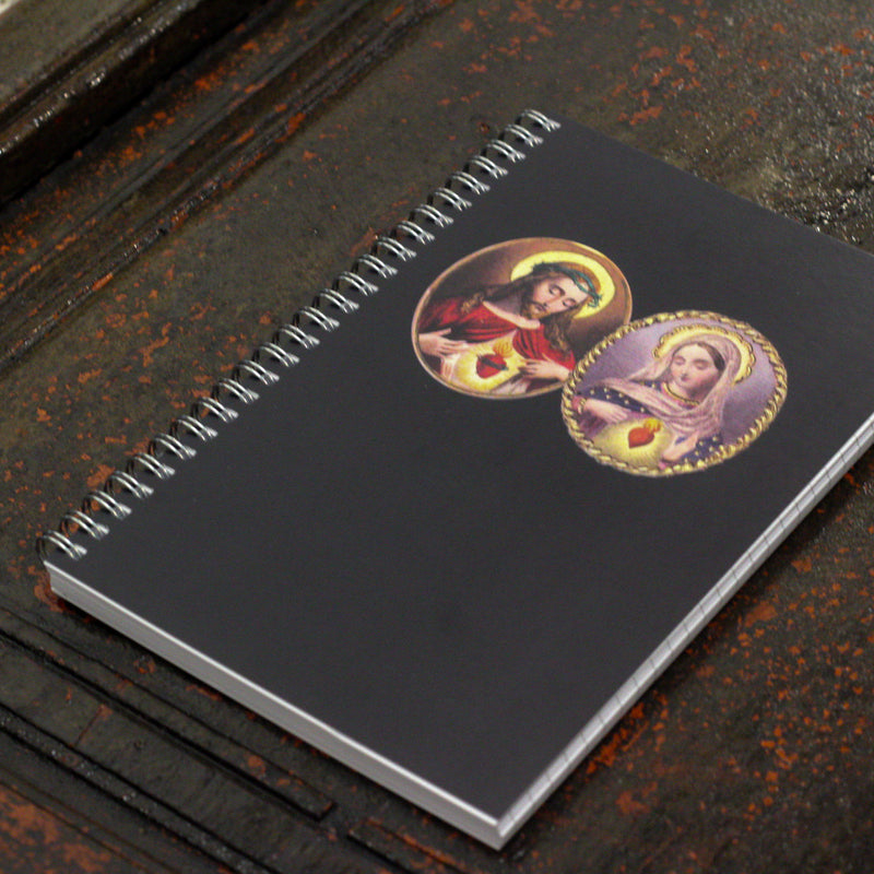 Two Sacred Hearts Writing Journal