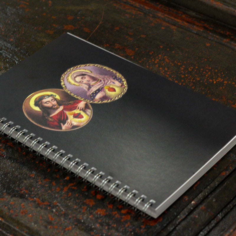 Two Sacred Hearts Writing Journal