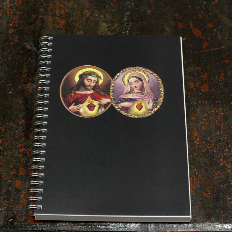 Two Sacred Hearts Writing Journal