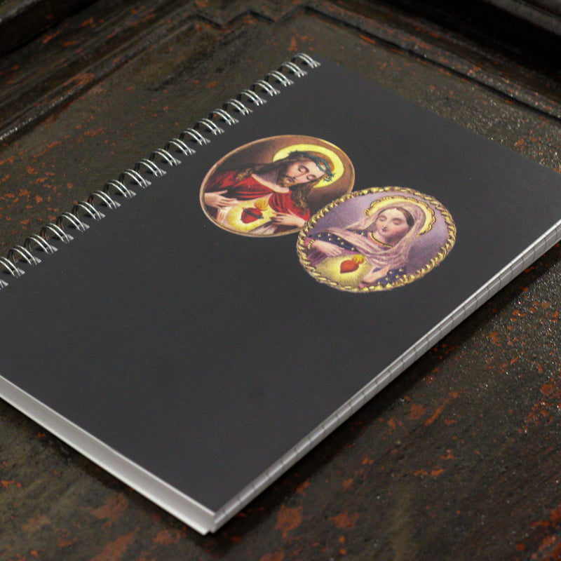 Two Sacred Hearts Writing Journal
