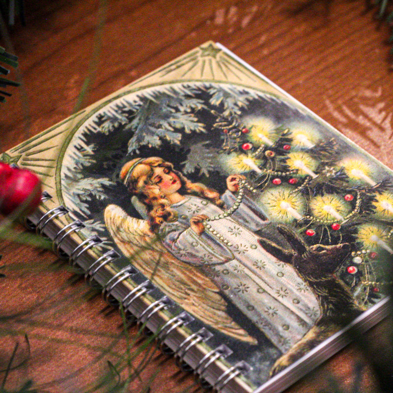 Christmas Angel Mini Notebook
