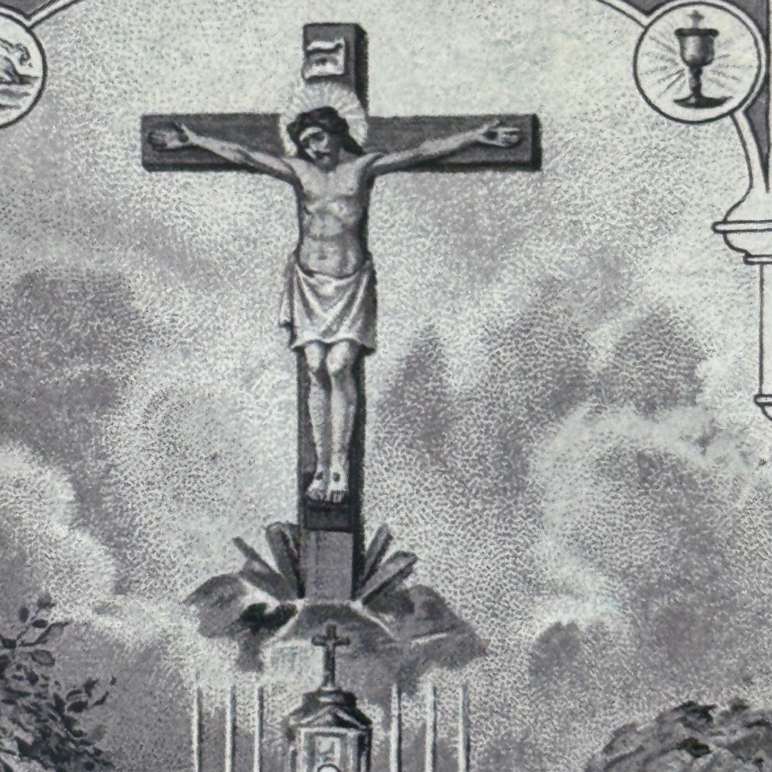 NEW - Praying for Priests, customizable holy card