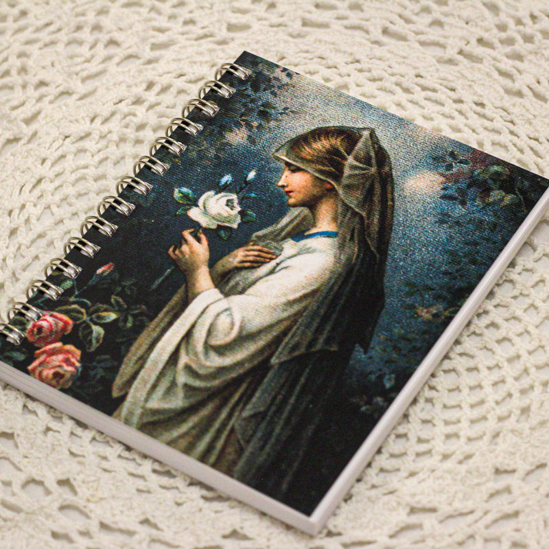 Our Lady of the Mystical Rose Mini Notebook