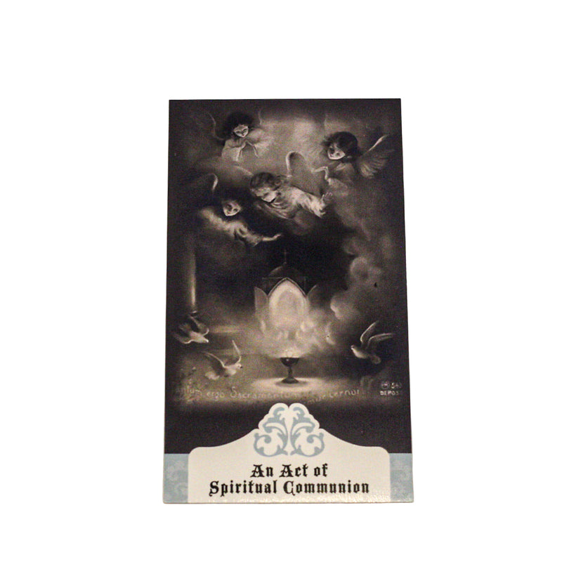An Act of Spiritual Communion Holy Cards
