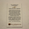 Act of Reparation for Blasphemy - THE GOLDEN ARROW Holy Card.