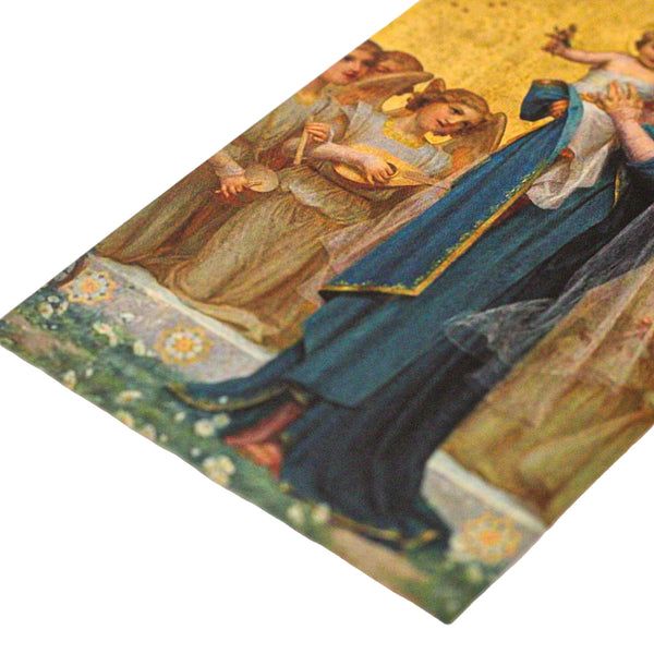 Consecration to Jesus through Mary Holy Card - Gold Version