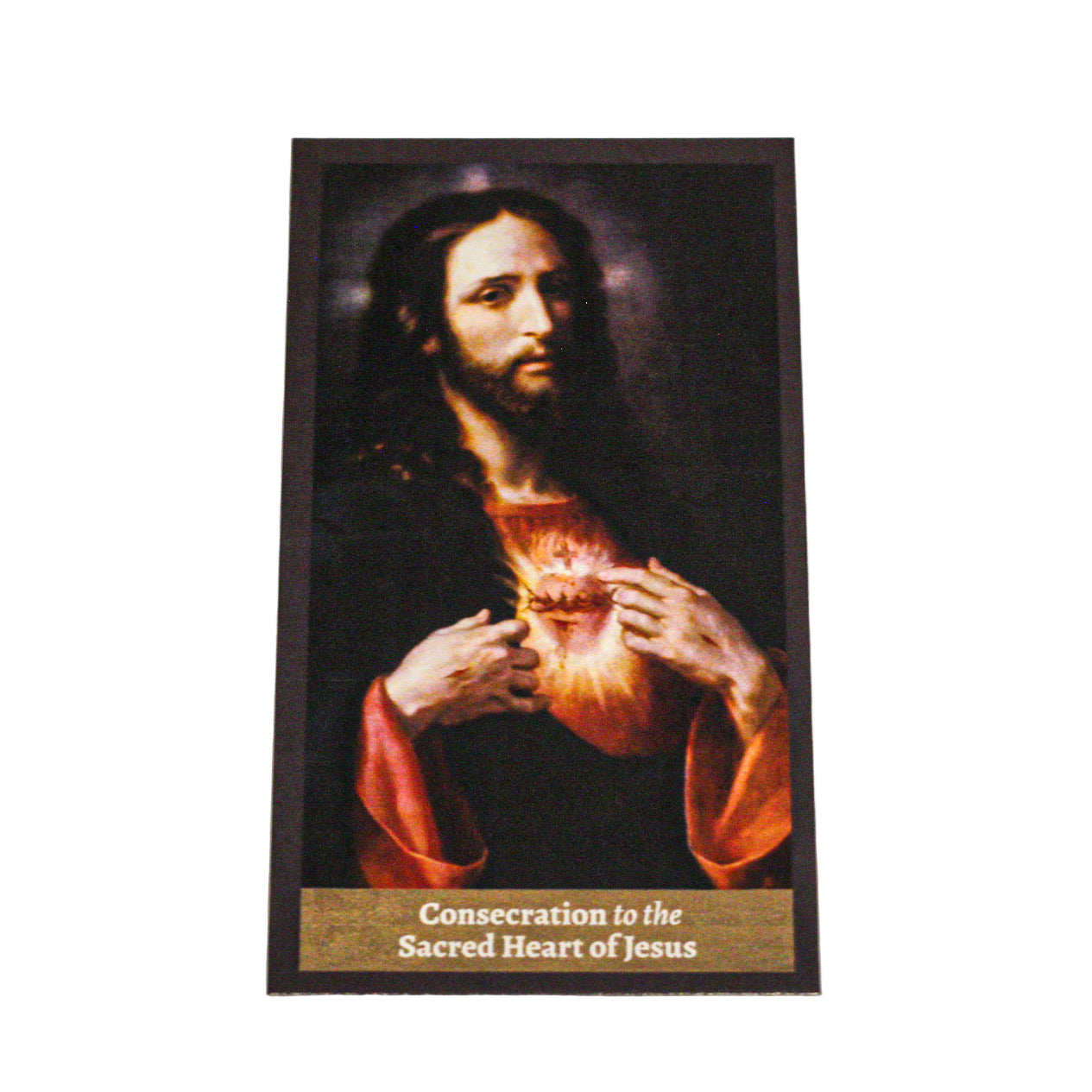Act of Consecration to the Sacred Heart of Jesus Holy Card, NEW