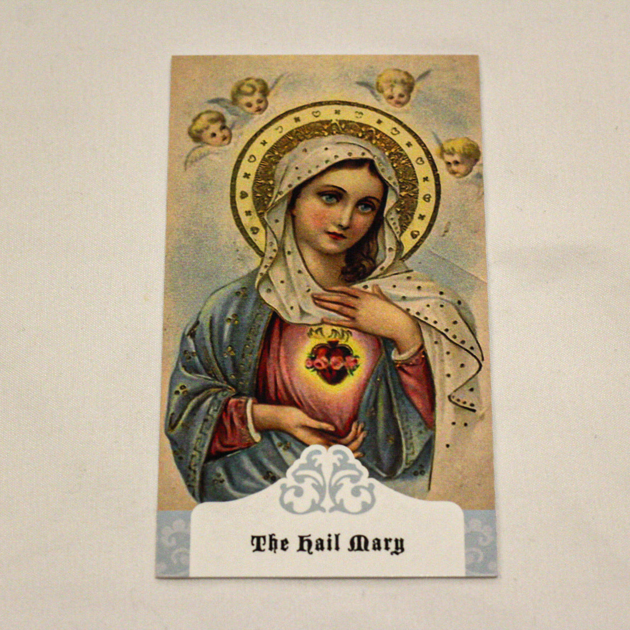 The Hail Mary Holy Cards