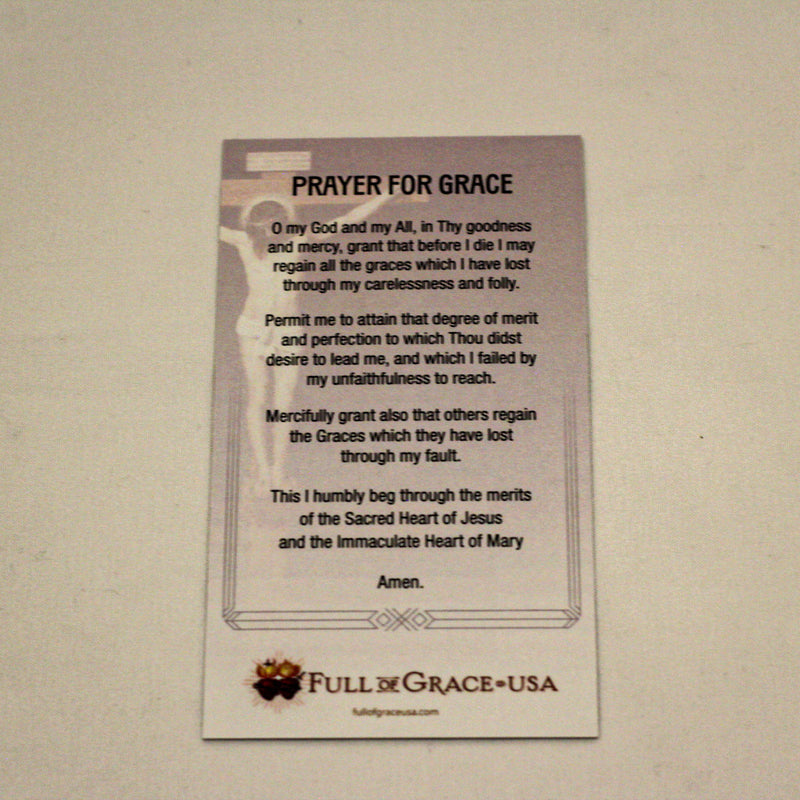 NEW - Prayer for Grace