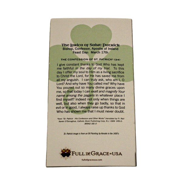 The Lorica of St. Patrick - a Prayer of Protection