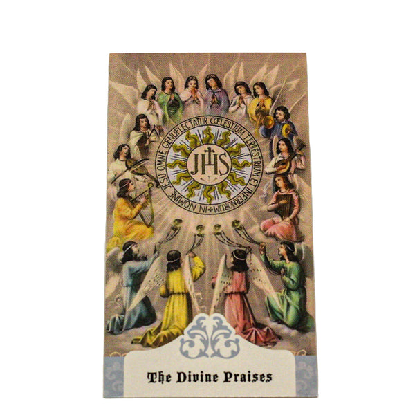 The Divine Praises Holy Card