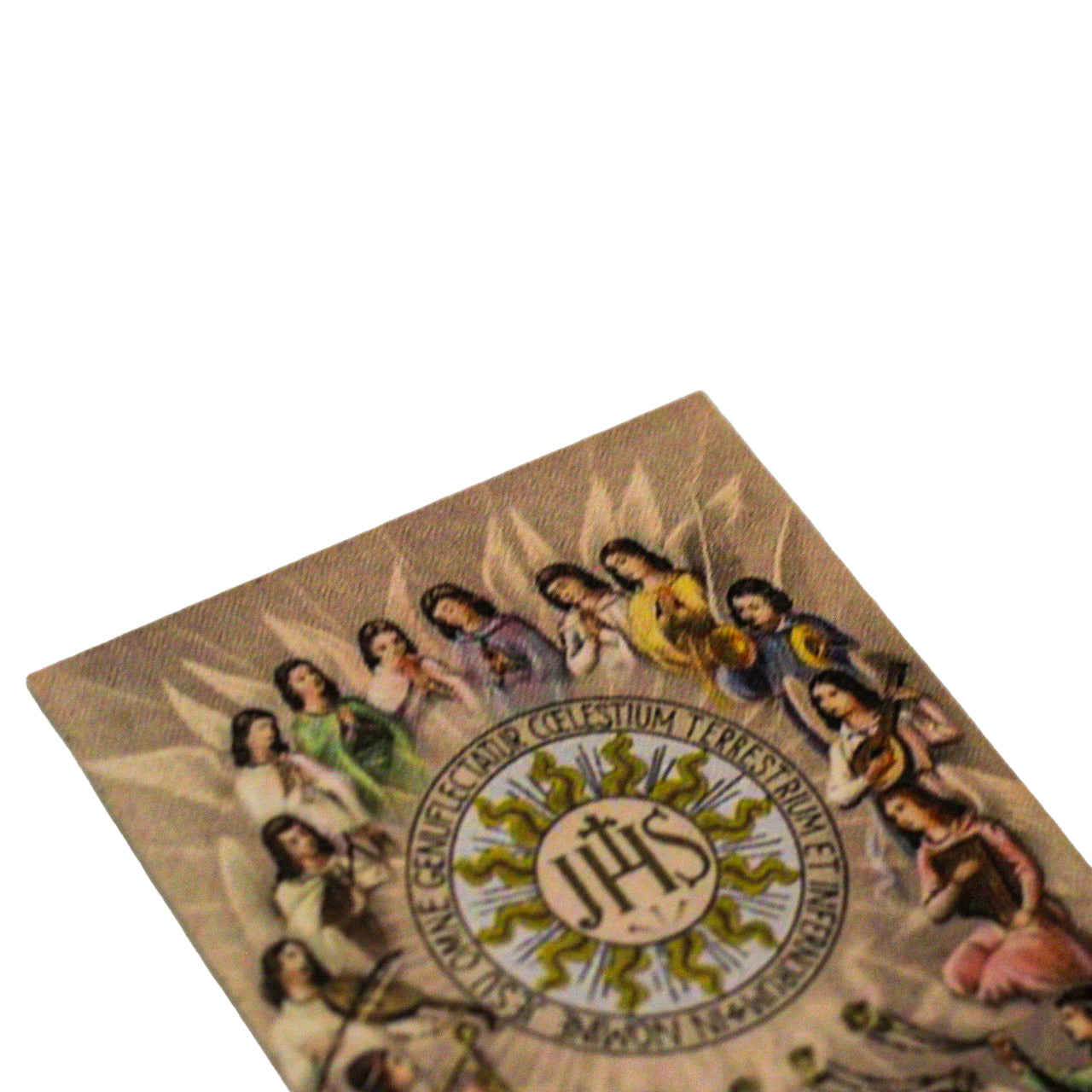 The Divine Praises Holy Card