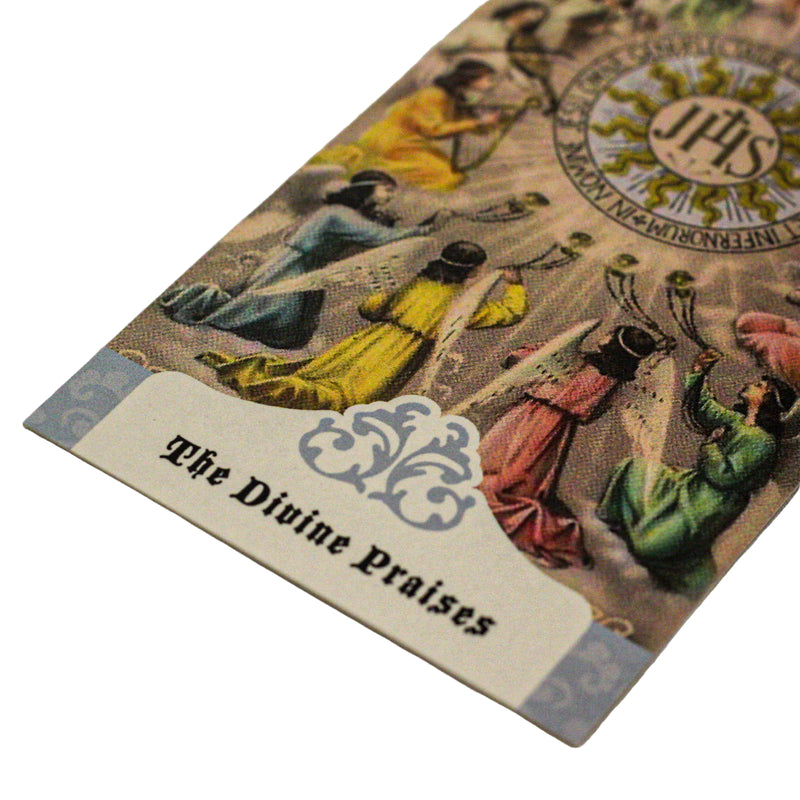 The Divine Praises Holy Card
