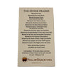 The Divine Praises Holy Card