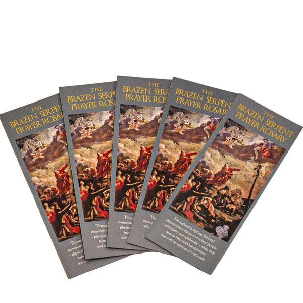 The Brazen Serpent Prayer Rosary, NEW