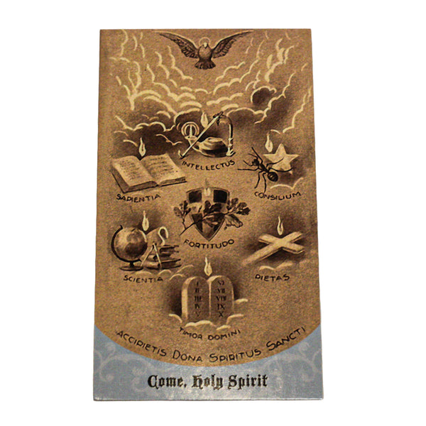 Come, Holy Spirit (Traditional) Holy Card.