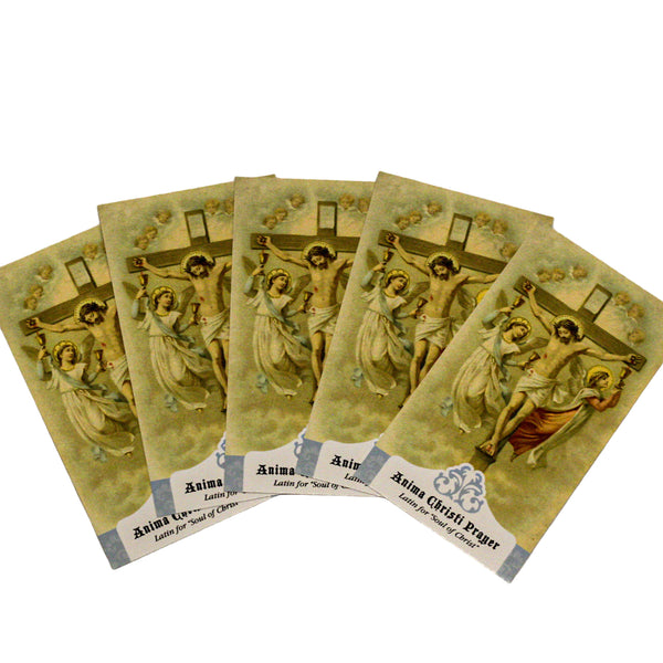 Anima Christi Holy Cards