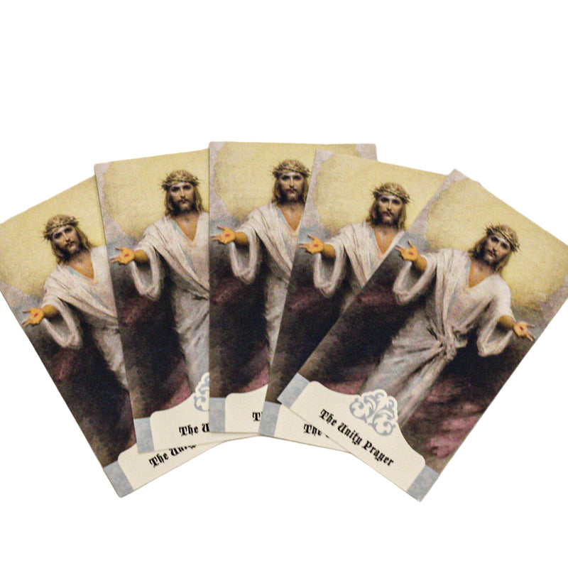 The Unity Prayer Holy Card, NEW