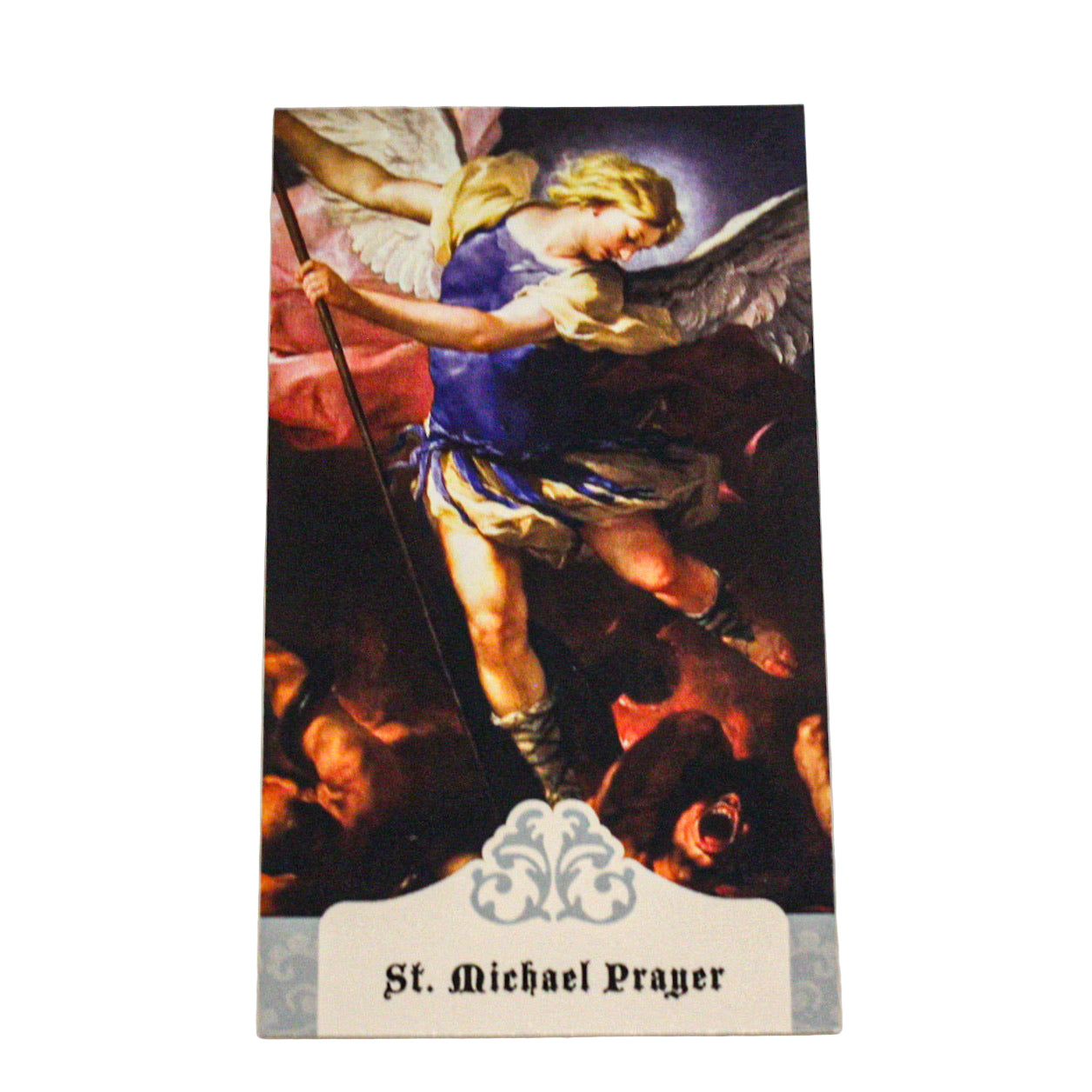 St. Michael Prayer Holy Card
