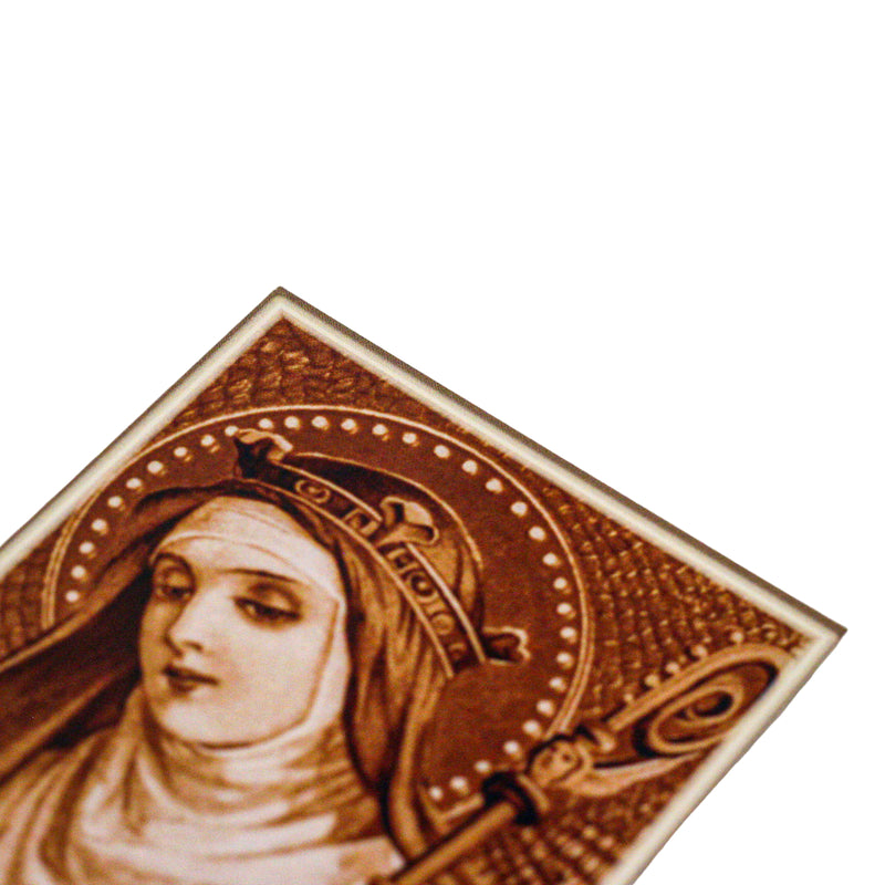 Saint Gertrude the Great Holy Cards