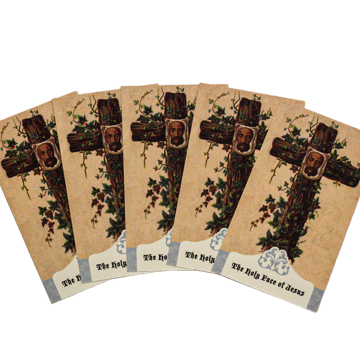 The Holy Face of Jesus Holy Card.