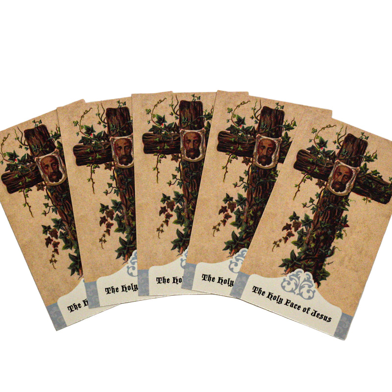 The Holy Face of Jesus Holy Card.