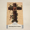 The Holy Face of Jesus Holy Card.