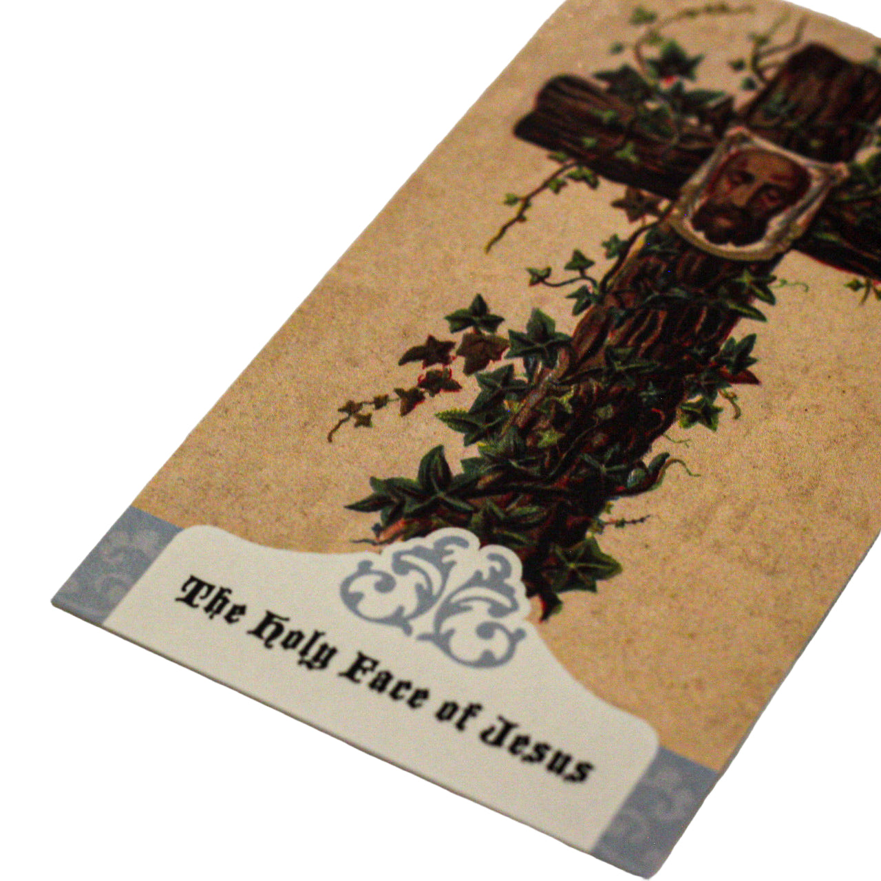 The Holy Face of Jesus Holy Card.