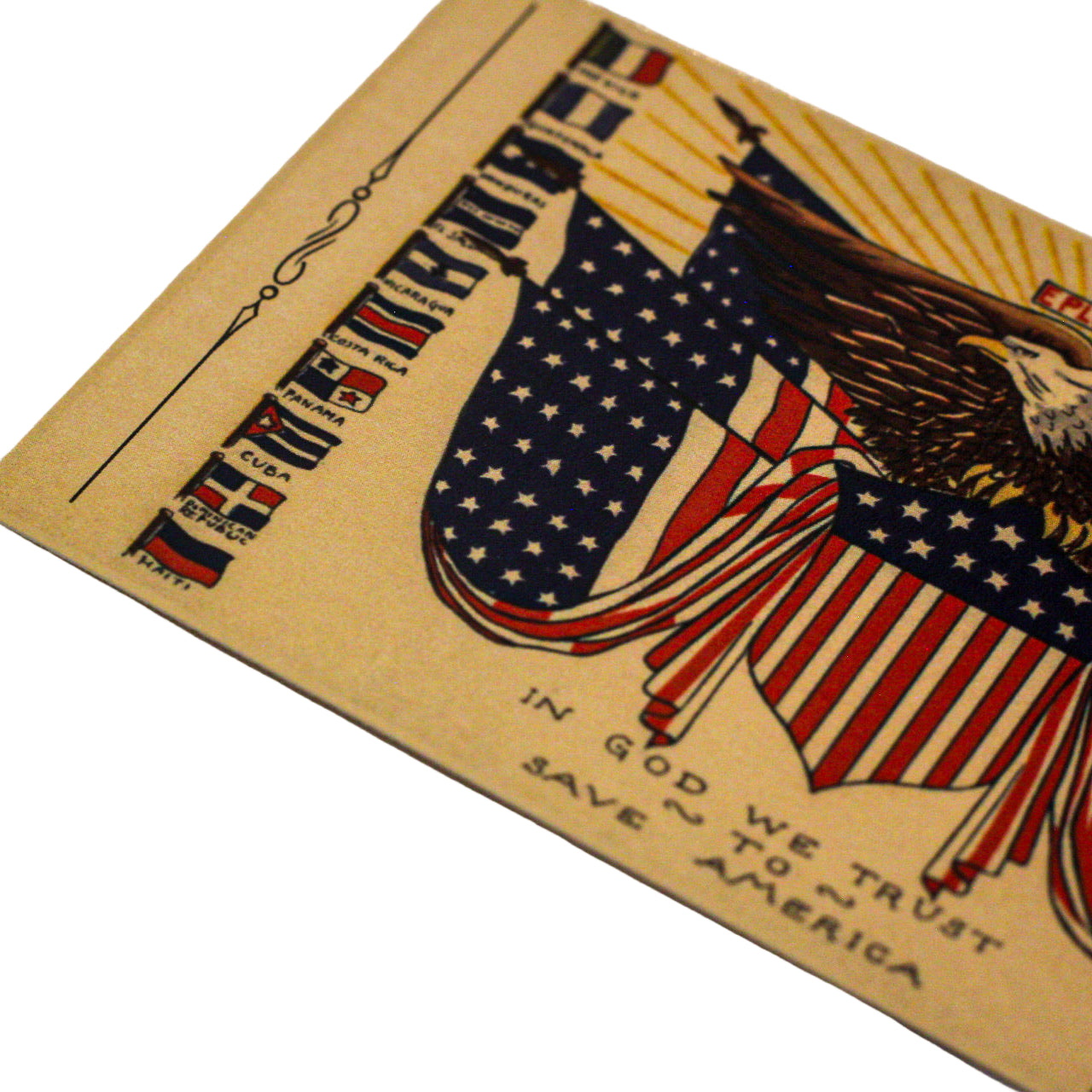 In God We Trust to Save America Holy Cards