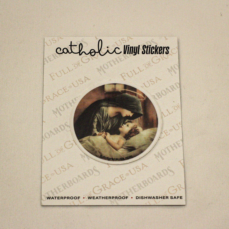 Mary & Jesus Sticker Decal
