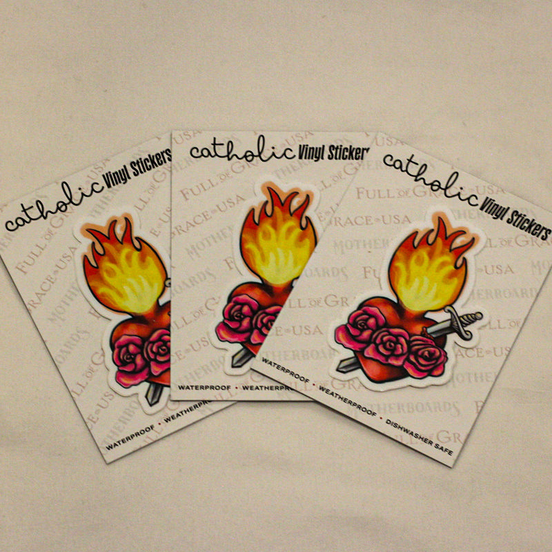 Immaculate Heart Sticker Decal