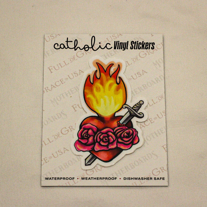 Immaculate Heart Sticker Decal