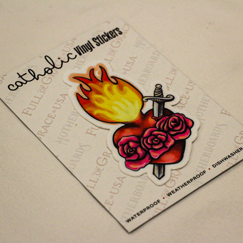 Immaculate Heart Sticker Decal