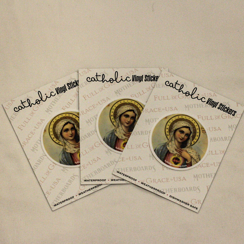 NEW:  Hail Mary Sticker Decal