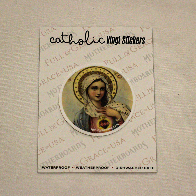 NEW:  Hail Mary Sticker Decal