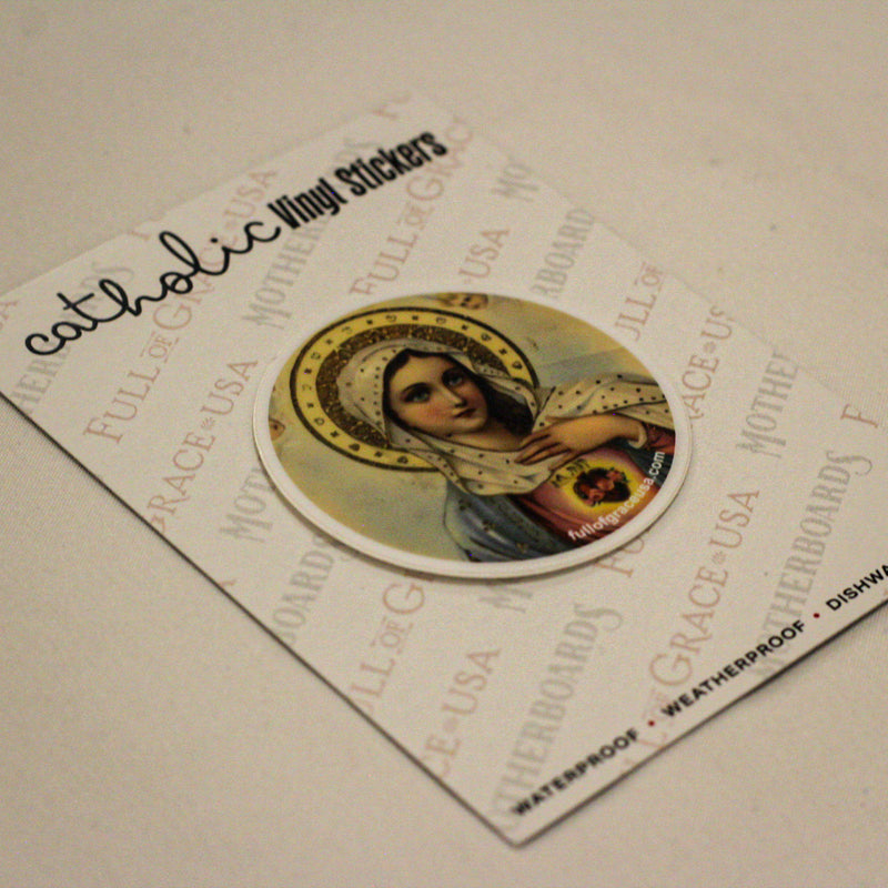 NEW:  Hail Mary Sticker Decal