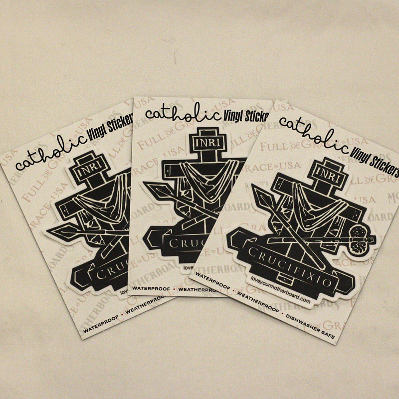 Crucifixio Sticker Decal - NEW