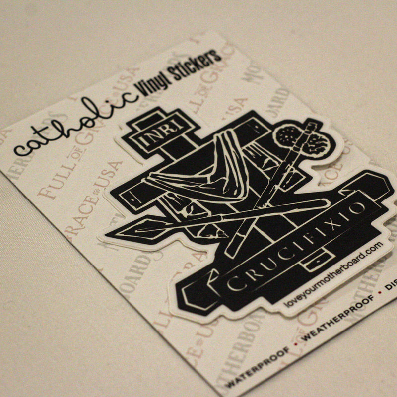 Crucifixio Sticker Decal - NEW