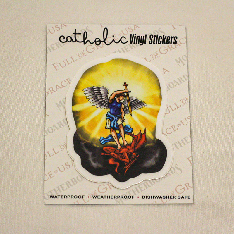St. Michael the Archangel Sticker Decal