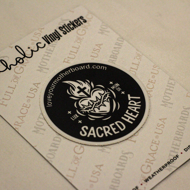 Sacred Heart by Lux Mundi Sticker Decal