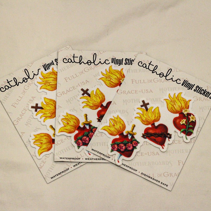 Unifying Hearts Large Sticker Decal