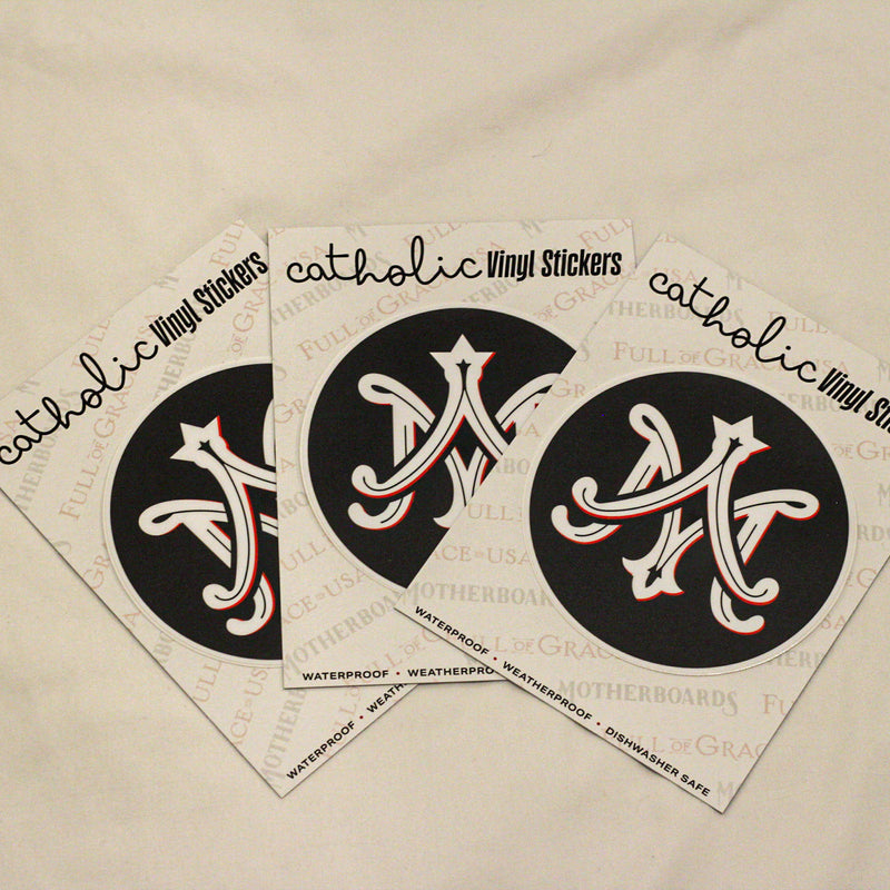 Large Marian Auspice 4" Sticker Decal - NEW