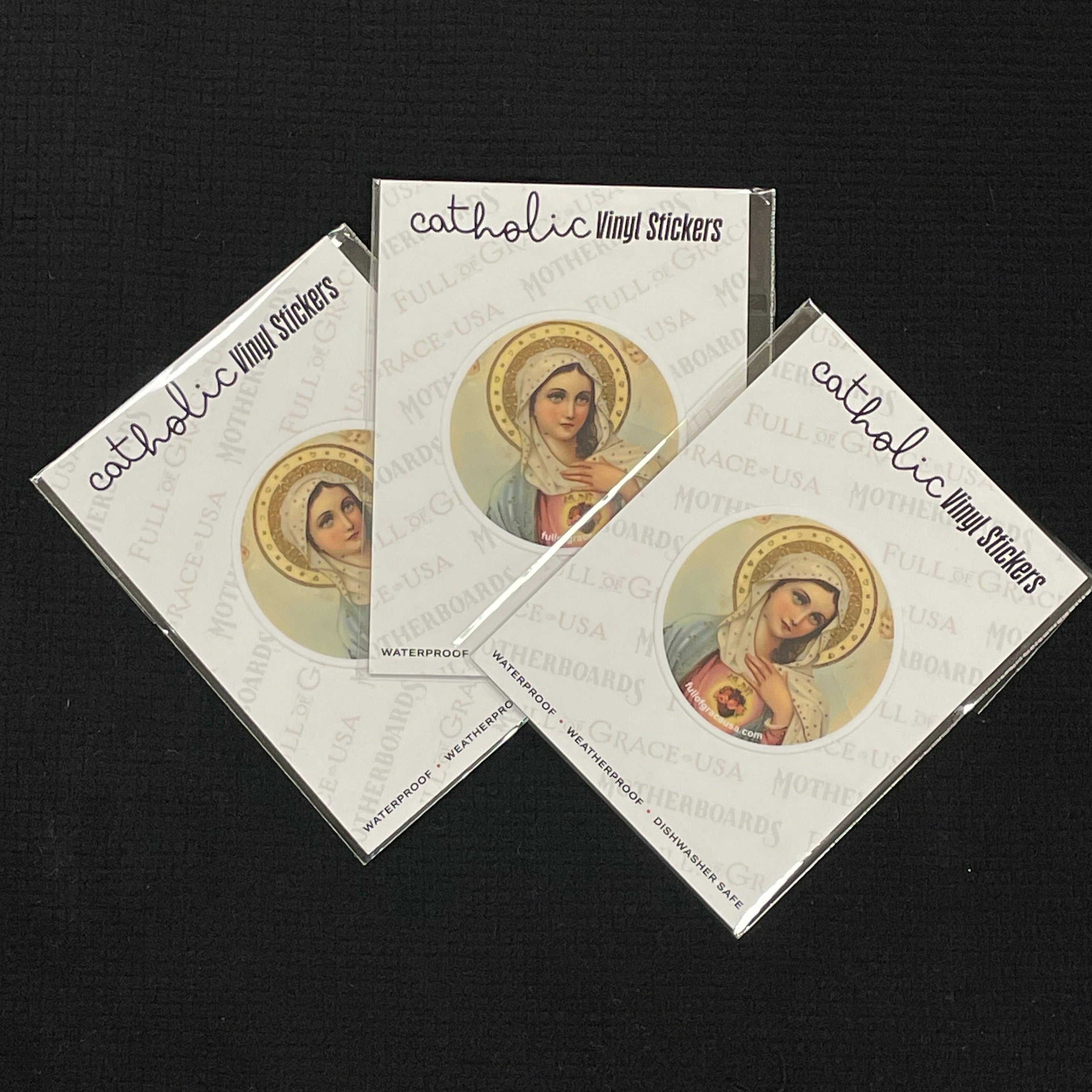 NEW:  Hail Mary Sticker Decal