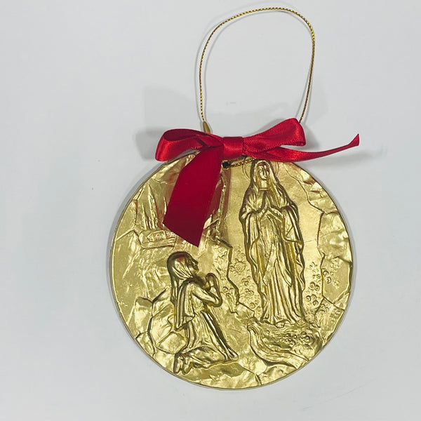 NEW:  Our Lady of Lourdes Ornament