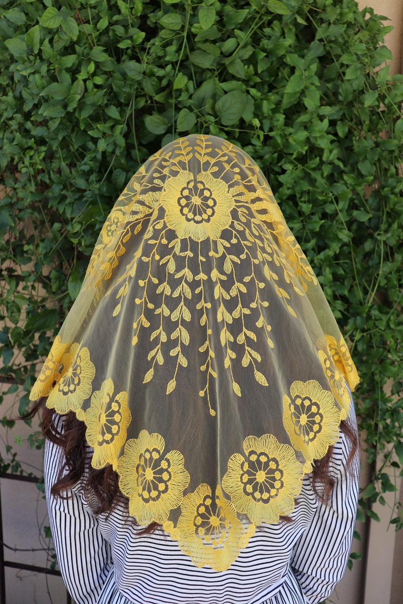 Mustard Elaina Veil