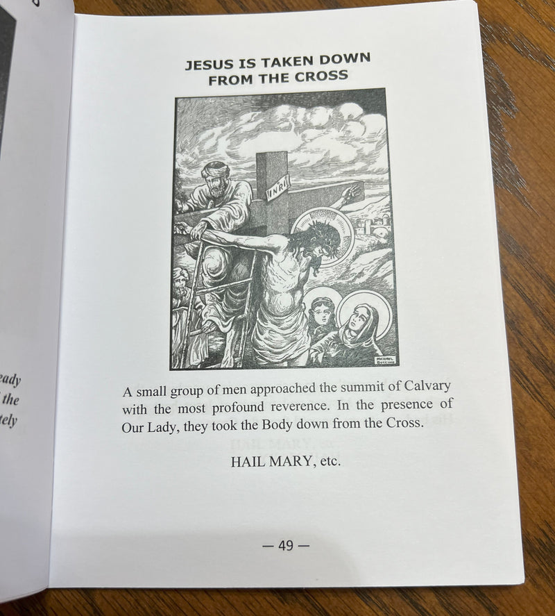 NEW Rosary of the Seven Sorrows booklet