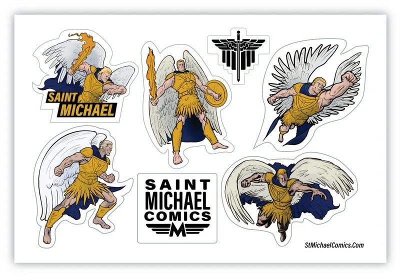 St. Michael Sticker Sheet