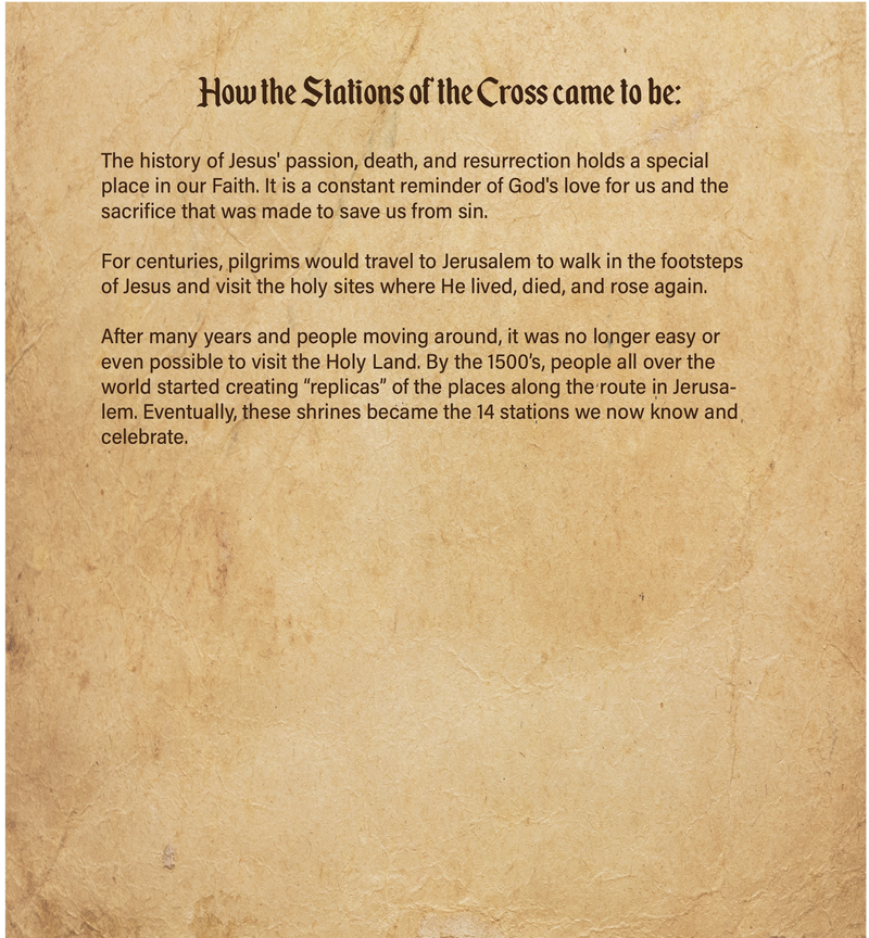 Stations of the Cross Booklet, NEW