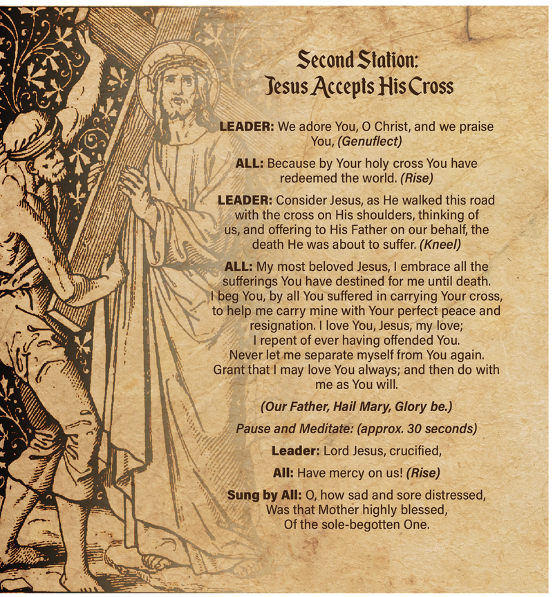 Stations of the Cross Booklet, NEW
